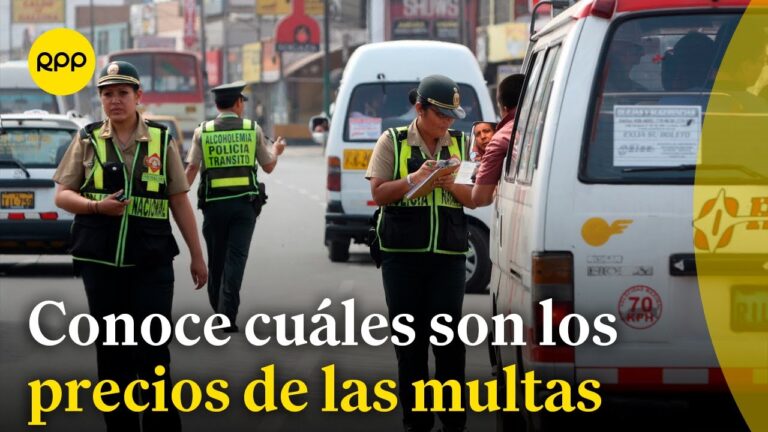 Tarifas de Infracciones de Tr&aacute;fico: Todo lo que Debes Saber