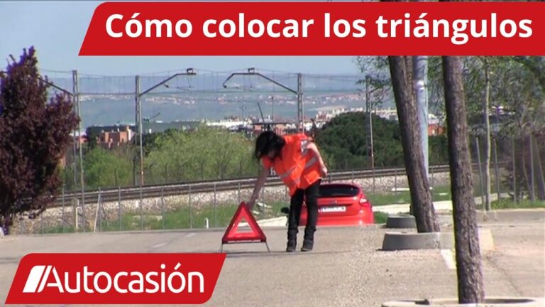 Consejos para Colocar Efectivamente los Tri&aacute;ngulos de Emergencia