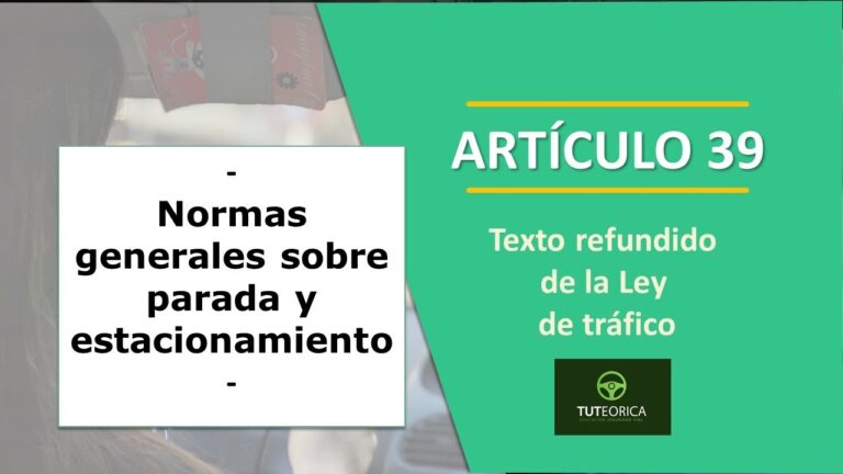 Normas Esenciales para un Estacionamiento Correcto