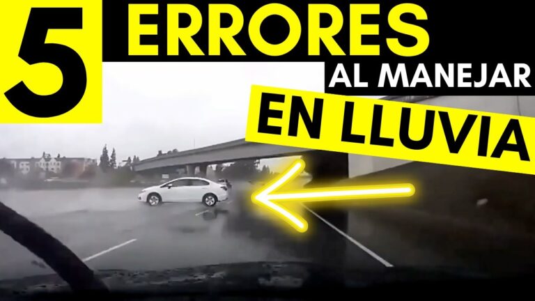 Consejos para Conducir con Seguridad en Lluvia y Niebla