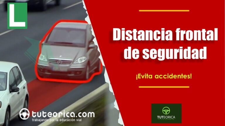 Educaci&oacute;n Vial: Clave para Respetar las Distancias de Seguridad