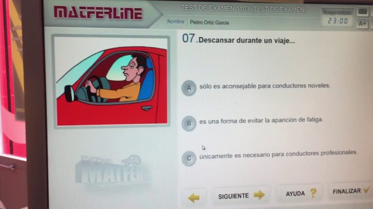 Consejos Efectivos para Descansar Antes del Examen Teórico
