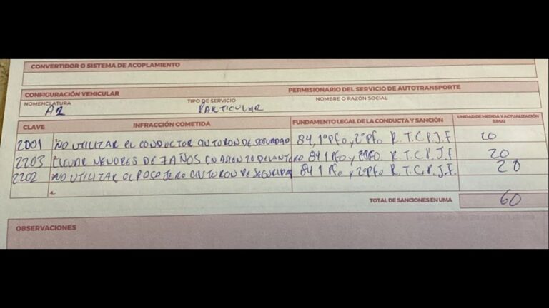 Derechos de los Conductores sobre el Uso del Cintur&oacute;n de Seguridad