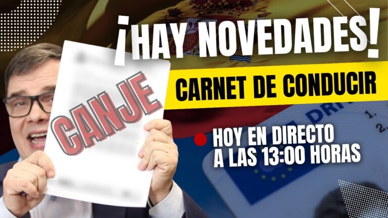 Canje de Carnet para Extranjeros Residentes: Gu&iacute;a Pr&aacute;ctica