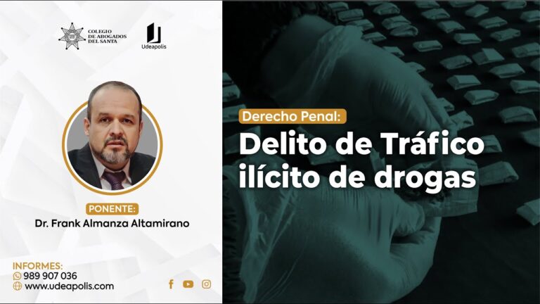 Delitos de Tr&aacute;fico y Consumo de Sustancias: Un An&aacute;lisis Integral