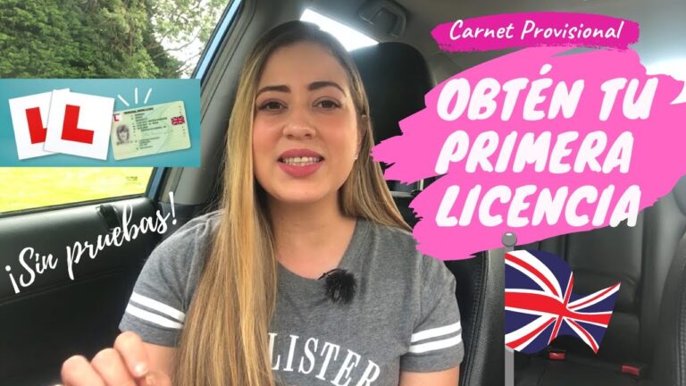 Tarifas para Obtener el Carnet de Conducir Temporal