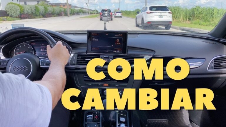 Maniobras Seguras para Cambiar de Carril