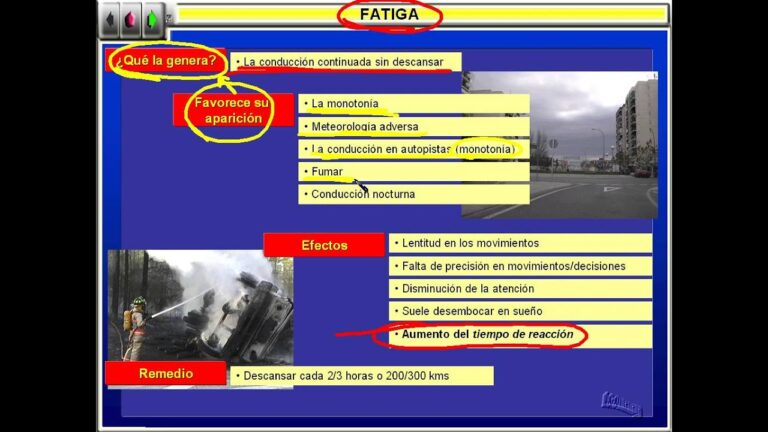 Efectos de la Fatiga en la Conducci&oacute;n en Autopistas y Autov&iacute;as