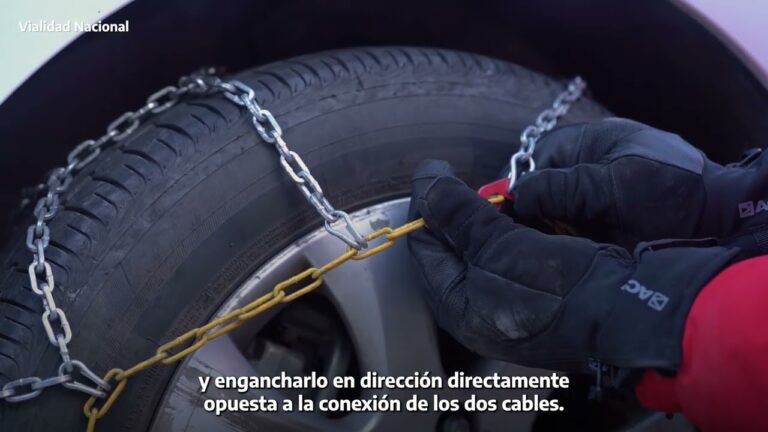 Normativa Actual sobre el Uso de Cadenas de Nieve