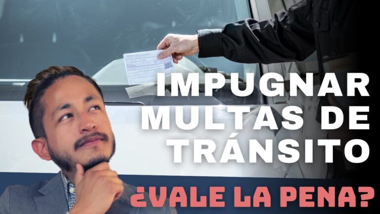 C&oacute;mo Apelar Multas y Sanciones de Tr&aacute;fico Efectivamente