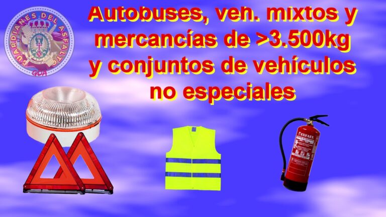 Cumplimiento de Normativa de Equipamiento Obligatorio en Veh&iacute;culos