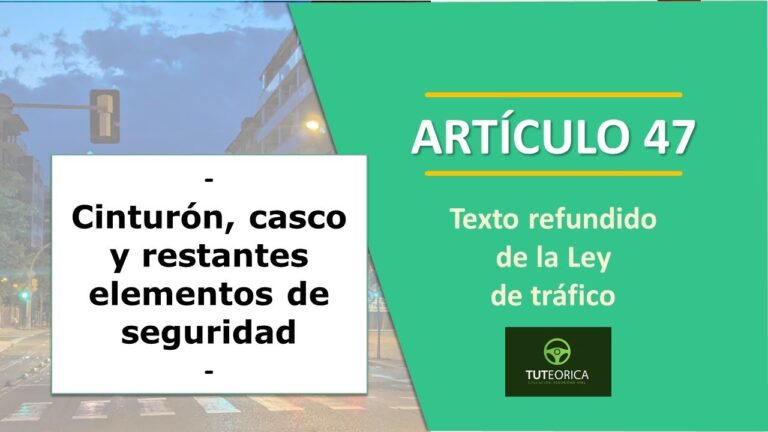 Normativas de Velocidad y Uso del Cintur&oacute;n de Seguridad en la Seguridad Vial