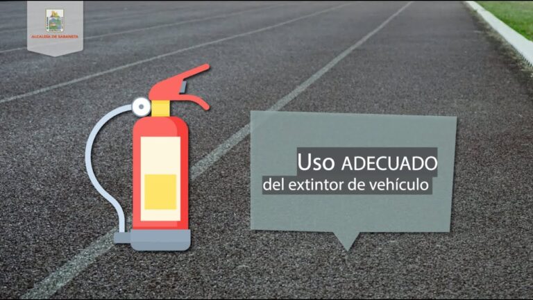 La importancia del extintor de incendios en el equipamiento del coche
