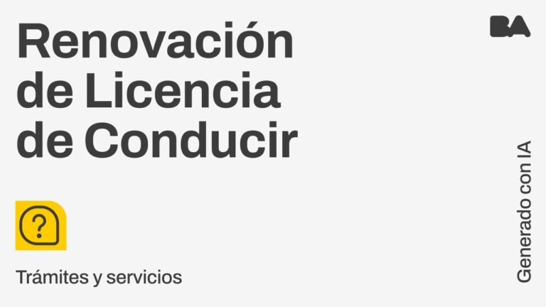 Documentos Esenciales para Renovar el Carnet de Conducir