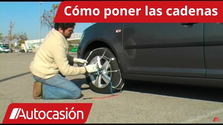 Gu&iacute;a Pr&aacute;ctica para Instalar Cadenas de Nieve en el Coche