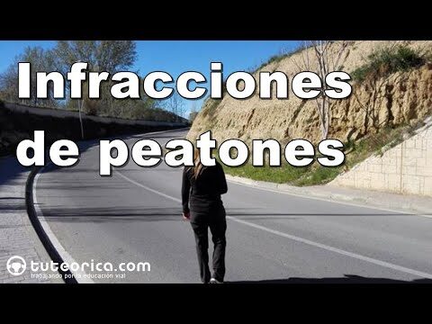 Sanciones a Peatones por Infracciones Viales