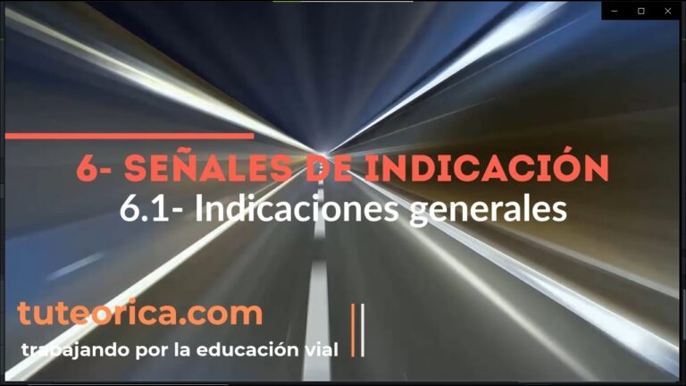 Indicaciones de Velocidad en Se&ntilde;ales de Tr&aacute;fico