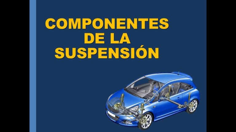 Componentes Esenciales del Sistema de Suspensi&oacute;n en Mantenimiento
